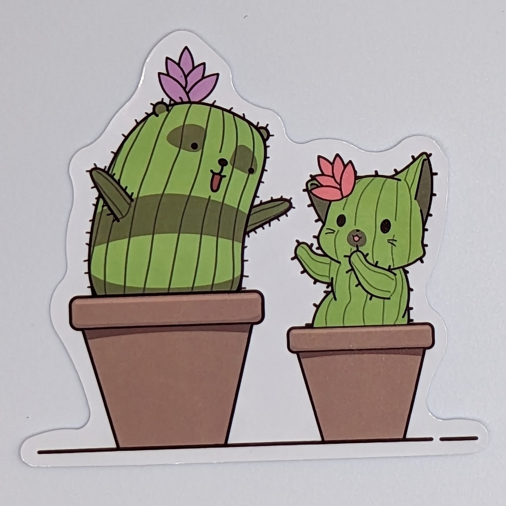 Cactus sticker
